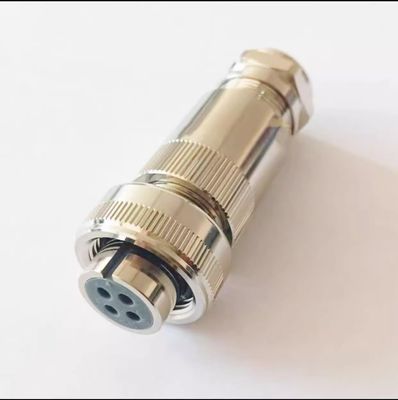 Servo Motor Connector with Operating Temperature -40℃ to +105℃ for Industrial Automation and 18-24 AWG Wire Diameter 3-12
