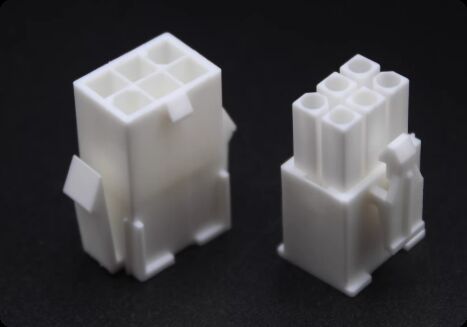 6-pin Servo Motor Connector with Crimp/Solder Termination and 1000V Voltage Rating for Industrial Automation