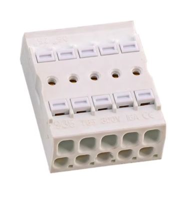 LED Light Connector 10PIN Plastic 450V 24A 22-14 AWG
