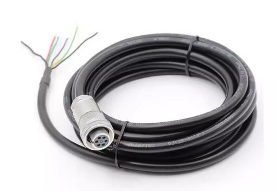 Servo Motor Connector with Operating Temperature -40℃ to +105℃ for Industrial Automation and 18-24 AWG Wire Diameter 3-12