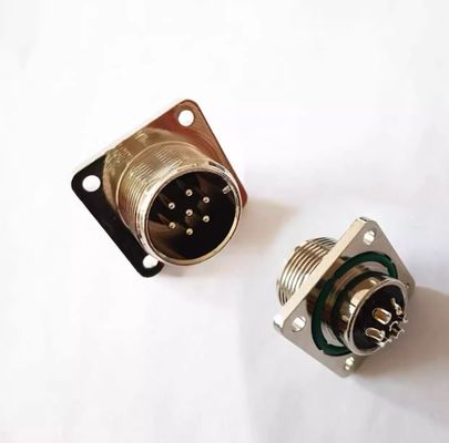 Servo Motor Connector with Operating Temperature -40℃ to +105℃ for Industrial Automation and 18-24 AWG Wire Diameter 3-12