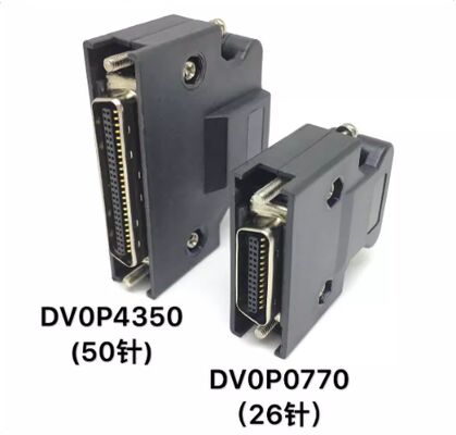1000V Voltage Rating Servo Motor Connector with Silver and Gold Plated Pins for Panel and Cable Mount