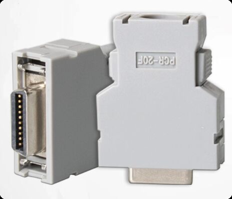 FANUC 20-Pin Servo Motor Connector with 1000V Rating and Silver Gold Plated Contacts for Industrial Automation