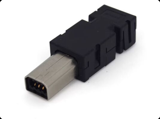 Moog ITT Servo Motor Connector with 1000V Voltage Rating and 10PIN Insulation Resistance for Industrial Automation