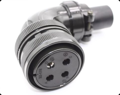 4-core Servo Motor Connector Aviation Plug US Military Standard for Industrial Automation
