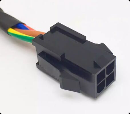 Schneider LXM23 Servo Motor Connector with Moog Gender and Silver Gold-Plated Pins for Industrial Automation