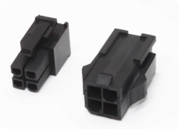 1000V Voltage Rating Servo Motor Connector with Crimp/Solder Termination for Industrial Automation