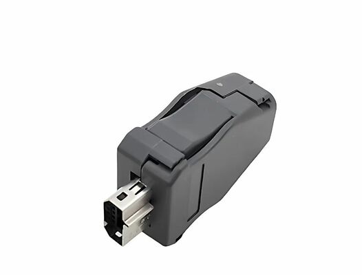 1000V Voltage Rating Servo Motor Connector with 18-24 AWG Wire Gauge and Metal/Plastic Material for Industrial Automation