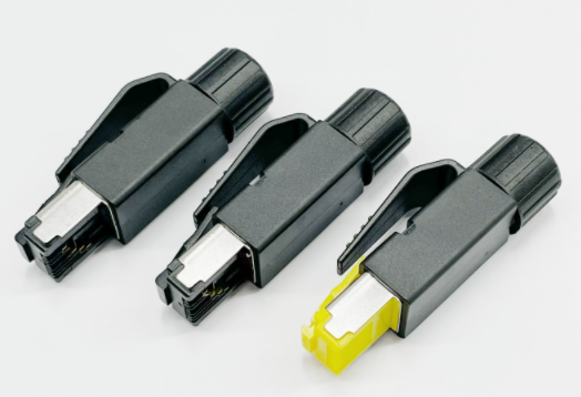 RJ45 4PIN, 8PIN PROFINET Website CAT plug  NET Fully shielded, No-crimp Industry connector
