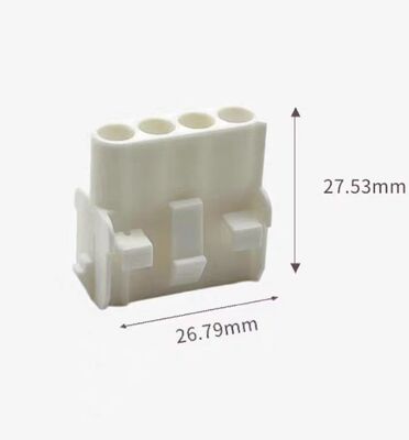 Yaskawa Fuji WSK-M04P 4-pin Servo Motor Power Connector for Industrial Automation with Silver Pin Golded Pin