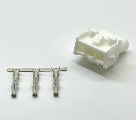 Yaskawa Fuji WSK-M04P 4-pin Servo Motor Power Connector for Industrial Automation with Silver Pin Golded Pin