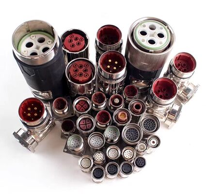 1000V Servo Motor Connector 6FX2003 Servo Motor Plug and Socket for 18-24 AWG Industrial Automation